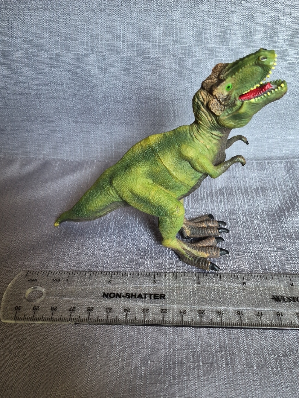 Green Dinosaur Reptile Figurine Toy – Realistic T-Rex Model